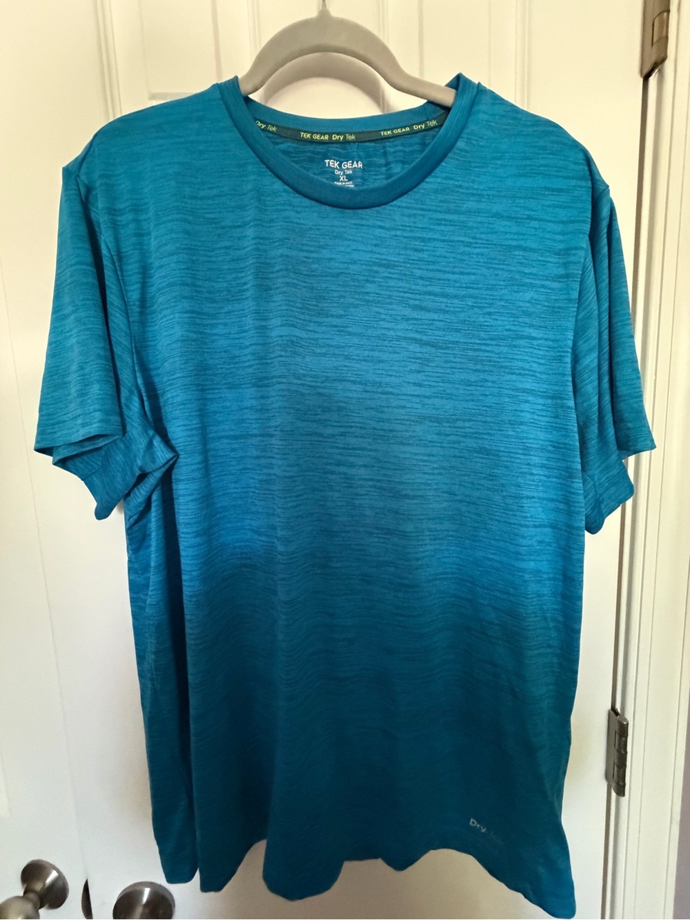 tek gear Teal Heather Short Sleeve Active Tee